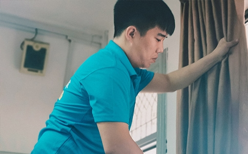 窗簾掛洗